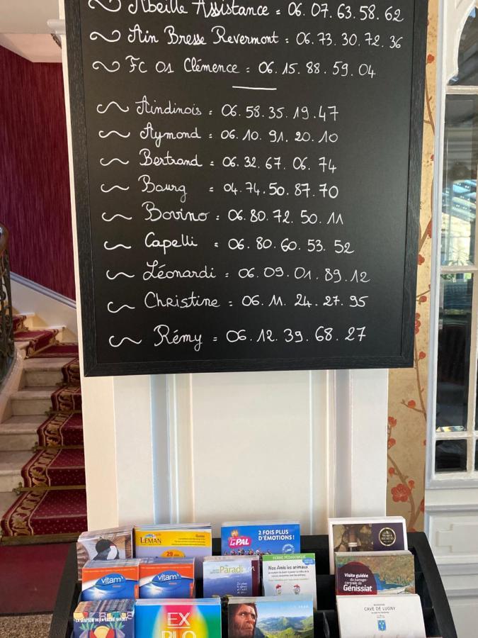 The Originals Boutique, Hotel Terminus, Bourg-En-Bresse Gare Exterior foto