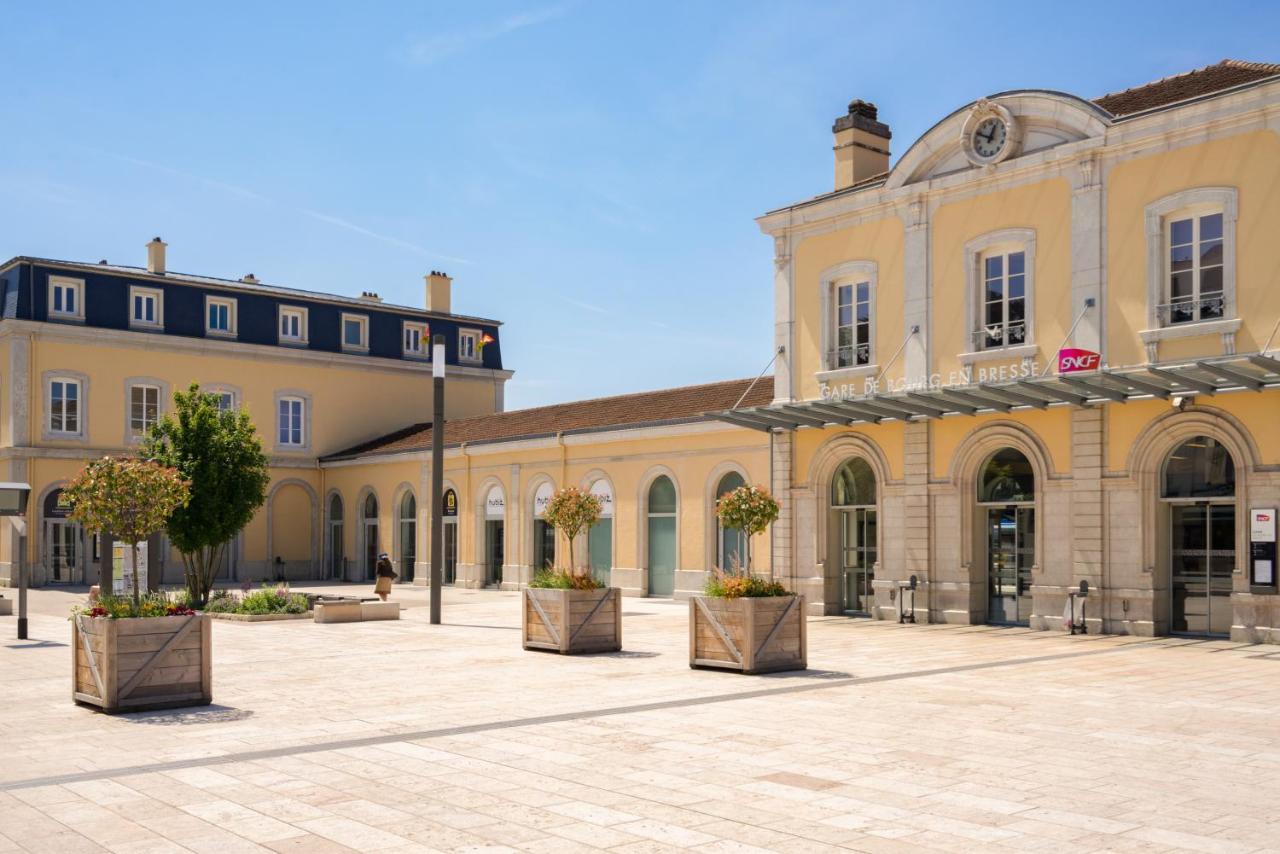 The Originals Boutique, Hotel Terminus, Bourg-En-Bresse Gare Exterior foto